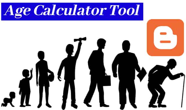 age calculator tool in blogger