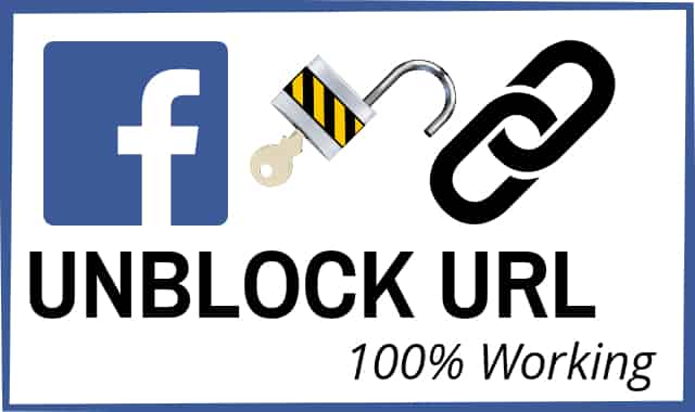 how to unblock url on facebook