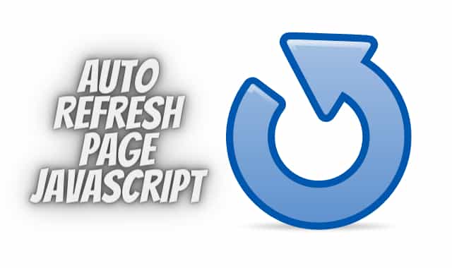 Auto Refresh Page Script