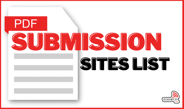 pdf submission sites list 1